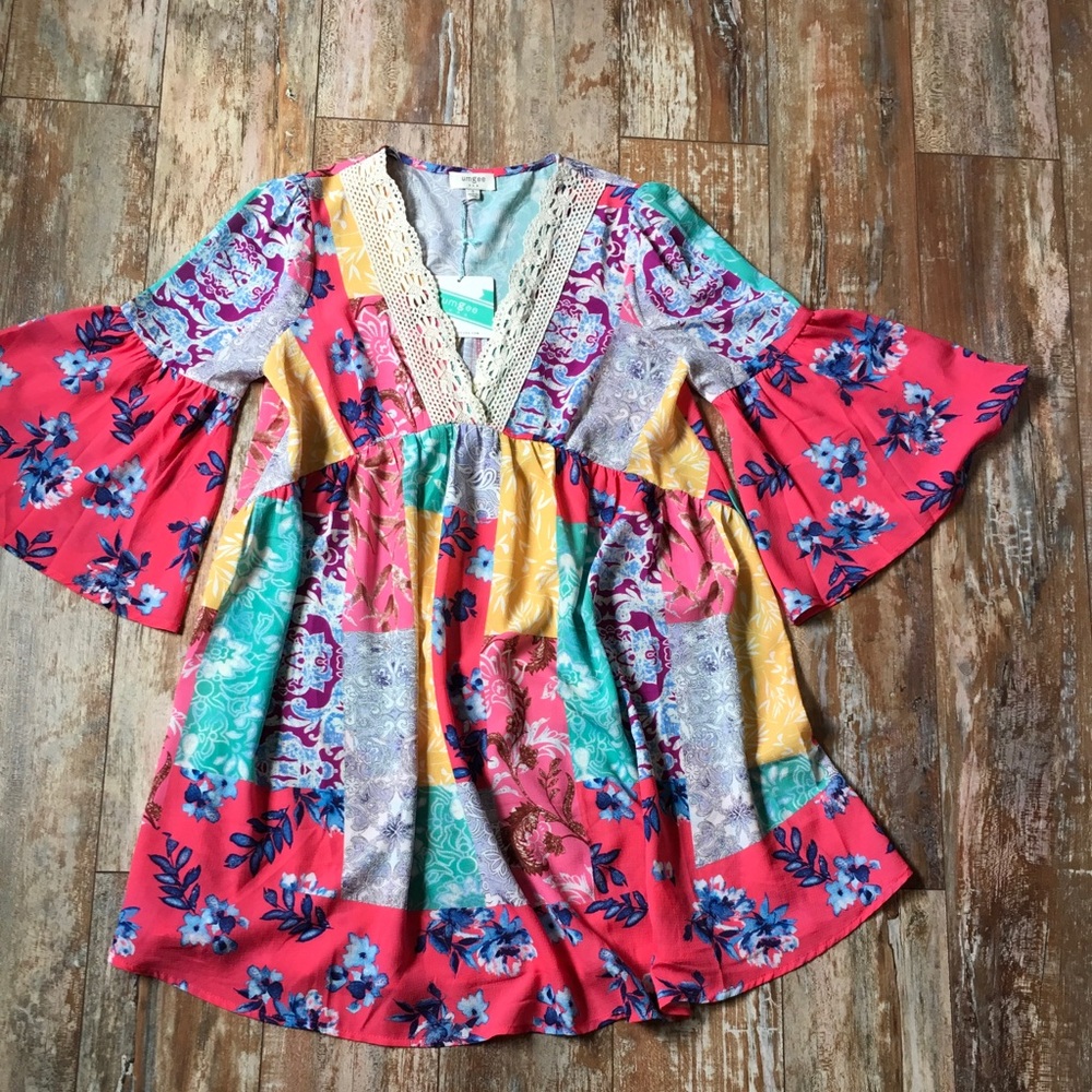 Umgee Babydoll Dress